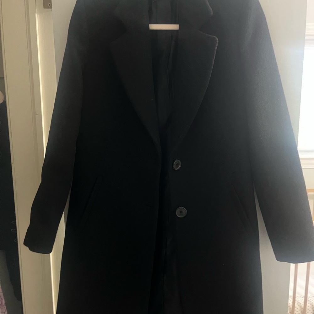 Zara Women's Classic Black Trench Coat